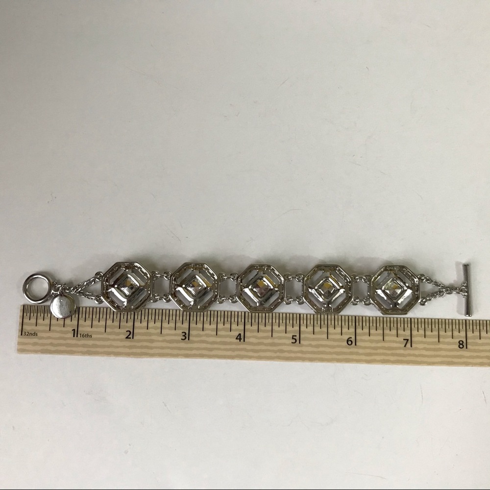 White House Black Market Rhinestone Bracelet - Picture 6 of 6